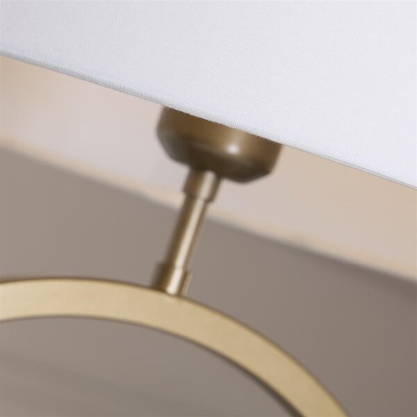 Searchlight EU93102WH - Lampă de masă ELEGANT 1xE27/60W/230V albă