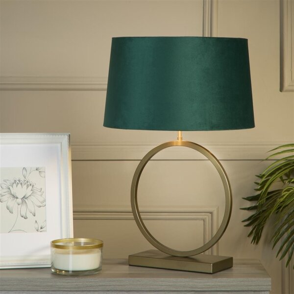 Searchlight EU93102EM - Lampă de masă ELEGANT 1xE27/60W/230V verde