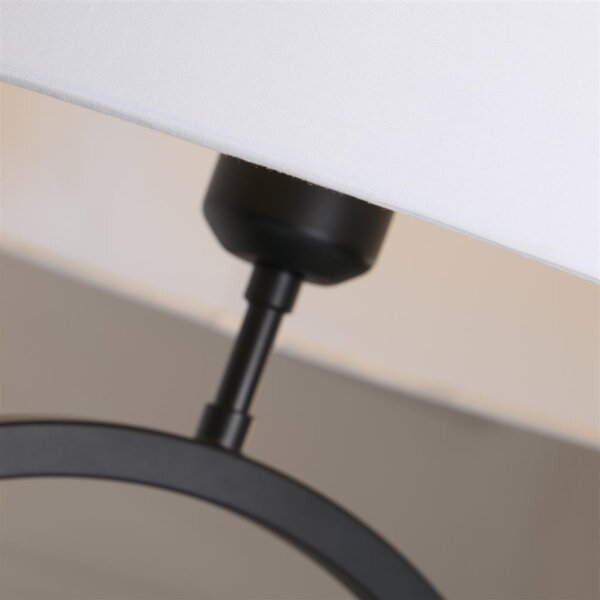 Searchlight EU93101WH - Lampă de masă ELEGANT, 1x E27/60W/230V, albă