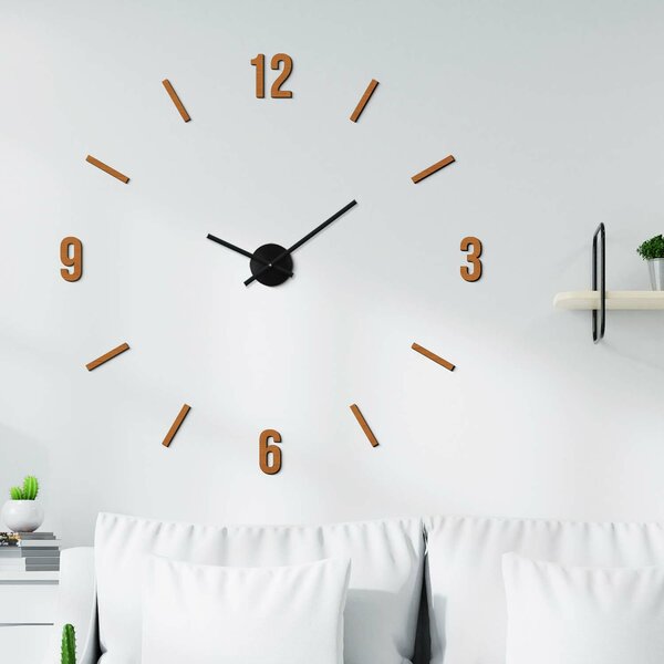 DUBLEZ | Ceas sticker perete - Tempora