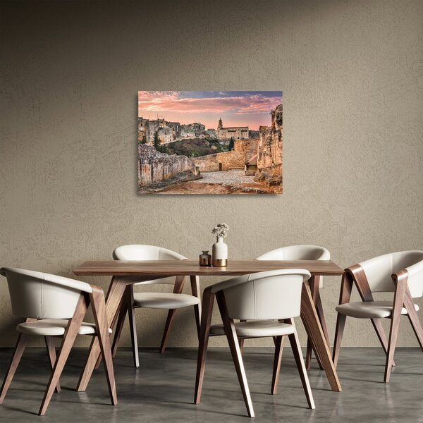 Tablou pe sticlă - Gravina în Puglia, Italia (70x50 cm)