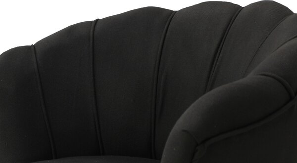 Set Canapea Myra cu 2 Fotolii Negru