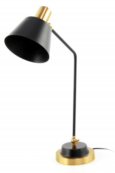 Lampa decorativa din fier Triumph aurie /neagra, un bec