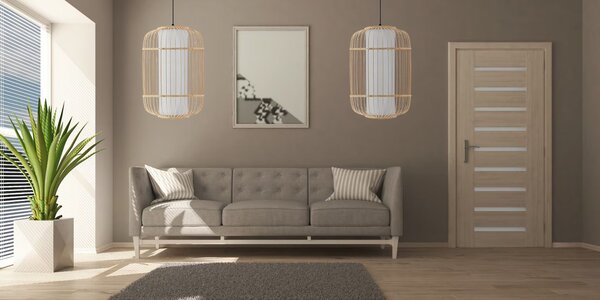 Lampă de tavan Bamboo APP1626-1CP