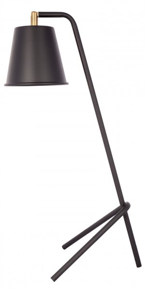 Lampa decorativa din fier Mariti neagra, un bec