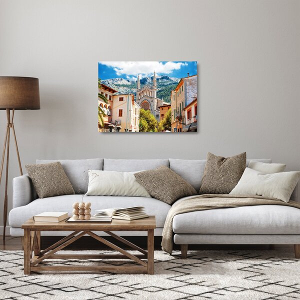 Tablou pe sticlă - Sóller, Mallorca (70x50 cm)