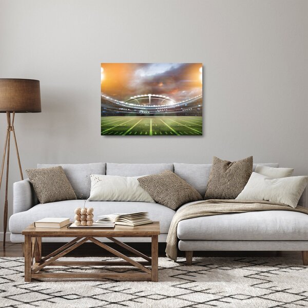 Tablou pe sticlă - Stadion (70x50 cm)