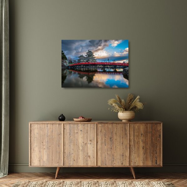 Tablou pe sticlă - Japonia (70x50 cm)