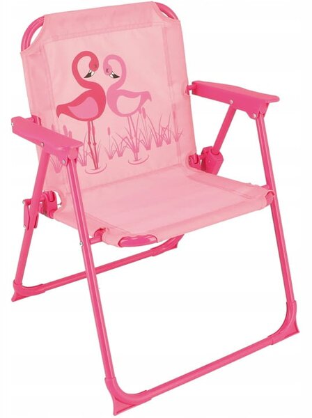 Set de grădină pentru copii roz cu flamingo