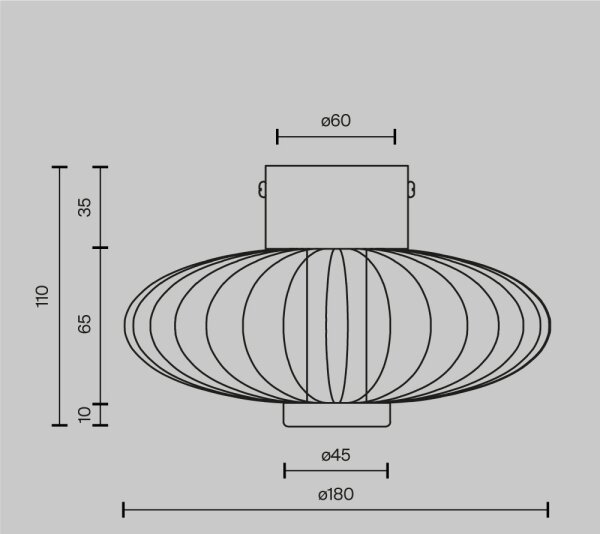 Aplică LED Maytoni MOD555WL-L3G3K AMULET LED/3W/230V 3000K auriu