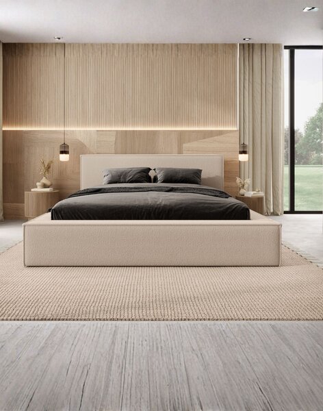 Pat cu spațiu de depozitare Asturia (140/160/180/200x200 cm)