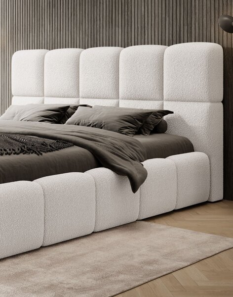 Pat tip bubble cu spațiu de depozitare Avila (140/160/180/200x200 cm)