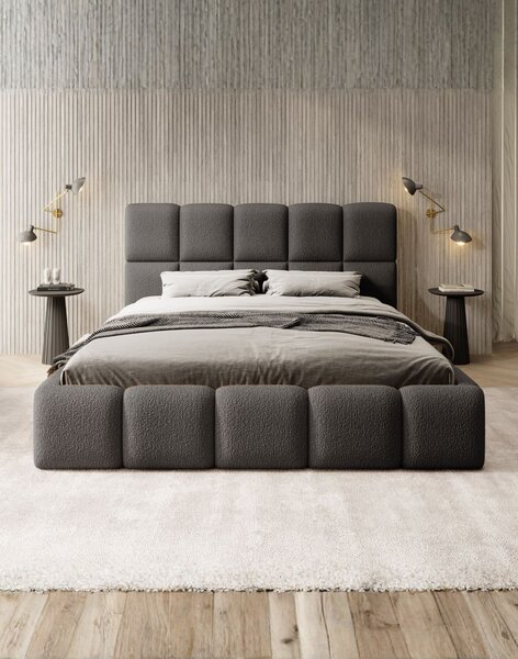 Pat tip bubble cu spațiu de depozitare Avila (140/160/180/200x200 cm)