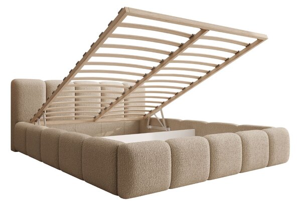 Pat tip bubble cu spațiu de depozitare Fero (140/160/180/200x200 cm)