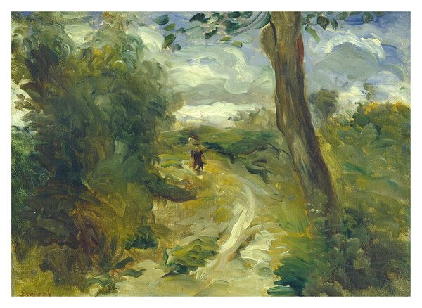 Tablou pe sticlă - Auguste Renoir, Landscape between Storms, reproducere (70x50 cm)