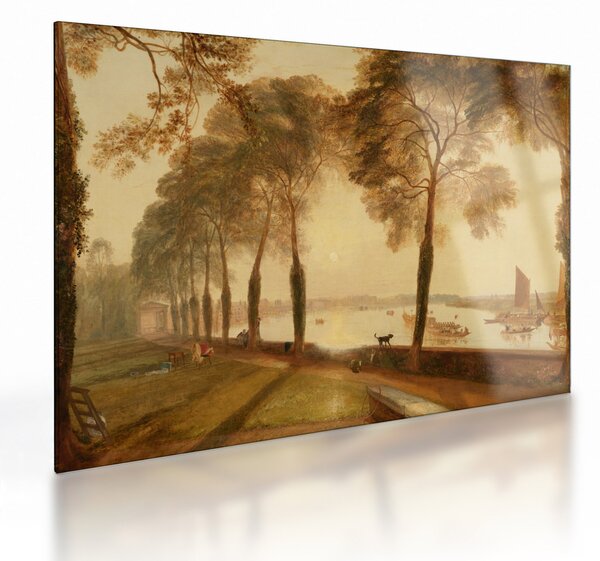 Tablou pe sticlă - Joseph Mallord William Turner, Mortlake Terrace, reproducere (70x50 cm)