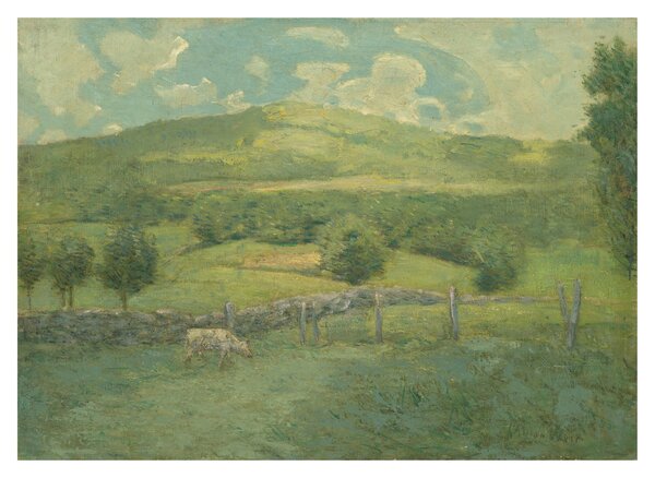 Tablou pe sticlă - Julian Alden Weir, Obweebetuck, reproducere (70x50 cm)