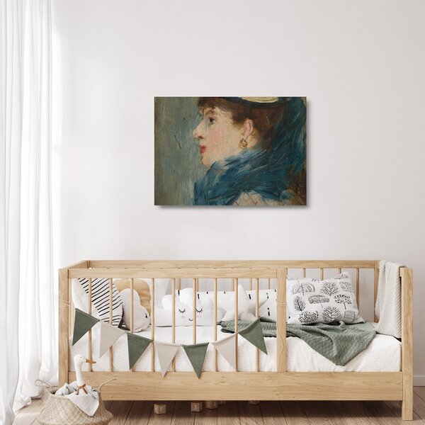 Tablou pe sticlă - Edouard Manet, Portrait of a Lady, reproducere (70x50 cm)