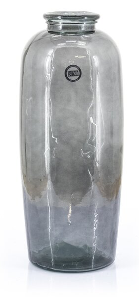 Vaza de sticla Cadiz gri 71cm