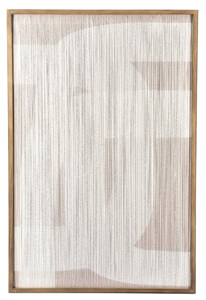 Tablou Yoko 80x4x120 cm alb