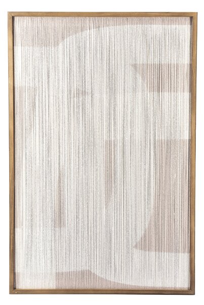 Tablou Yoko 60x3x90 cm alb