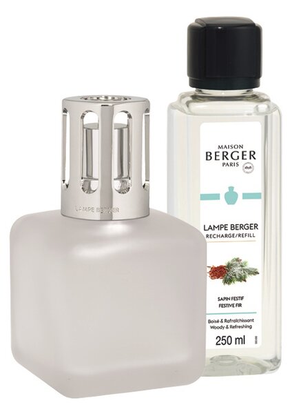 Set Maison Berger lampa catalitica Winter Givree cu parfum Festive Fir
