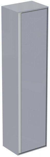 Dulap baie suspendat Ideal Standard Connect Air, 160 cm, o usa, gri deschis lucios