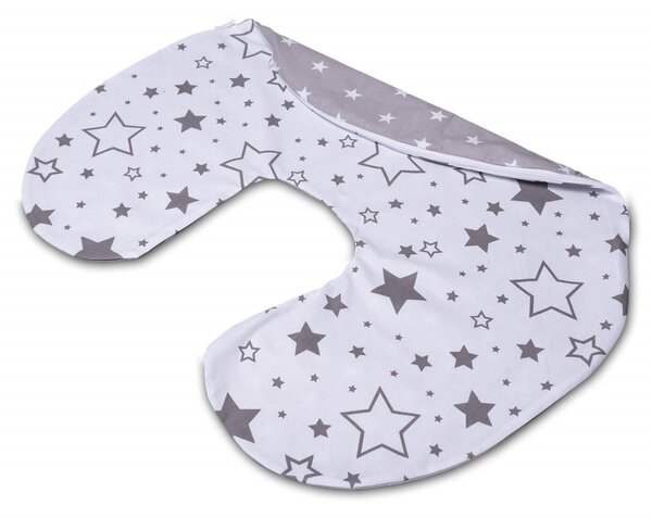 Husa bumbac detasabila pentru Perna alaptare Kidizi Celia Galaxy Grey