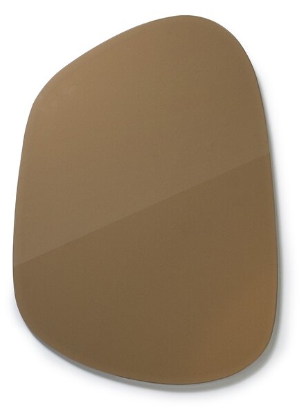 Oglindă cu forma neregulata Amber 60x1x82 cm maro