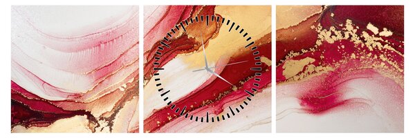 Tablou - Abstract (cu ceas) (90x30 cm)