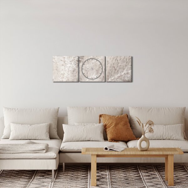 Tablou - Detaliu (cu ceas) (90x30 cm)
