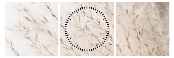 Tablou - Detaliu 2 (cu ceas) (90x30 cm)