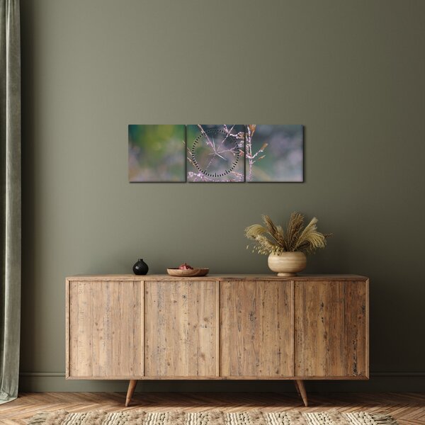 Tablou - Detaliu timp (cu ceas) (90x30 cm)