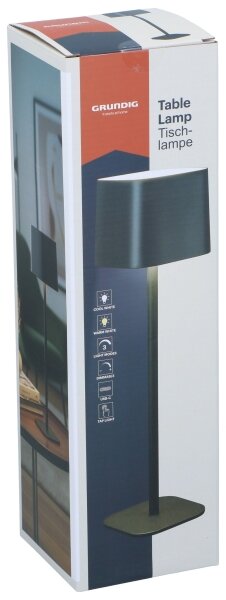 Grundig - Lampă de birou tactilă dimabilă LED/5V 1200 mAh