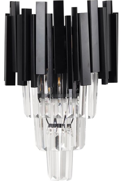 Brilagi - Aplica de perete VERVE 2xE14/40W/230V neagră
