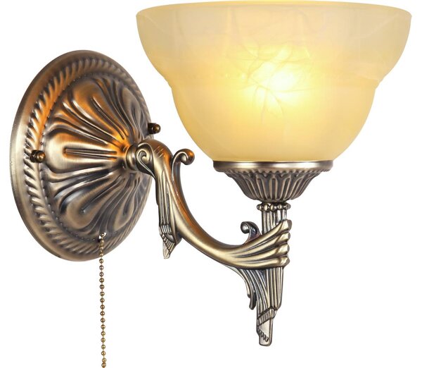 Brilagi - Aplică de perete DAHLIA 1xE27/40W/230V alamă