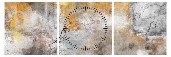 Tablou - Abstract (cu ceas) (90x30 cm)