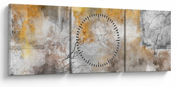 Tablou - Abstract (cu ceas) (90x30 cm)