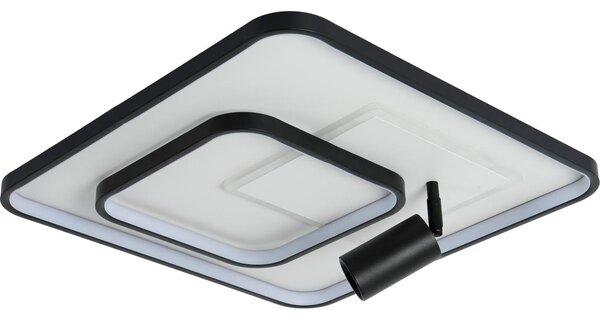 Brilagi - Plafonieră LED dimabilă UNITY LED/75W/230V + 1xGU10/3W alb/negru + telecomandă