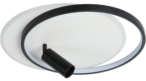 Brilagi - Plafonier LED dimabil UNITY LED/48W/230V + 1xGU10/3W alb/negru + cu telecomandă