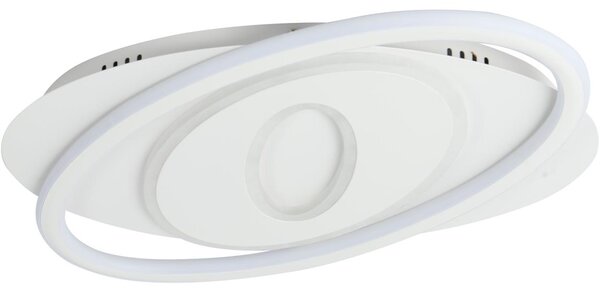Brilagi - plafonieră LED reglabilă IRIS LED/78W/230V 37x49 cm albă + telecomandă