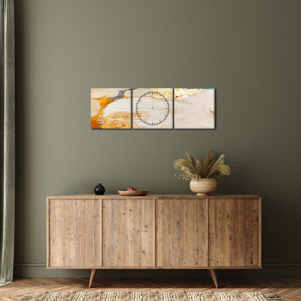 Tablou - Abstract (cu ceas) (90x30 cm)