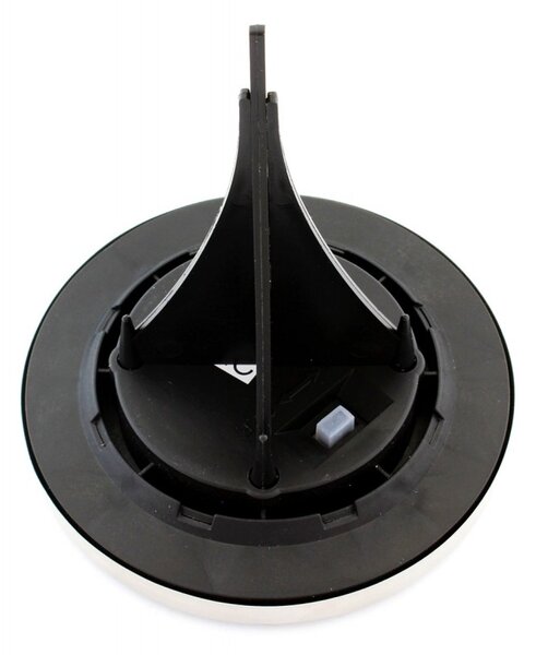 Lampa solara LED exterior, rezistenta interperii, IP67, 4000K, 13 x 11,5cm, negru