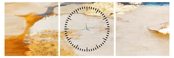 Tablou - Abstract (cu ceas) (90x30 cm)