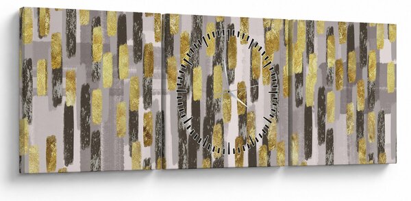Tablou - Decor modern (cu ceas) (90x30 cm)