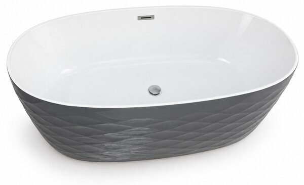 Cada baie freestanding Toscana Gri