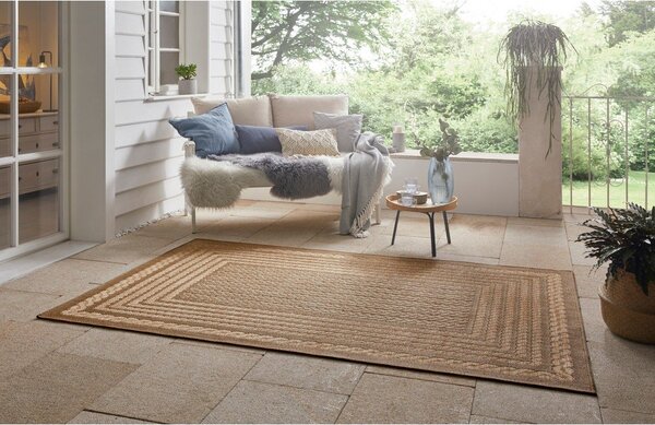 Covor pentru exterior și interior maro 80x150 cm Limonero – Hanse Home