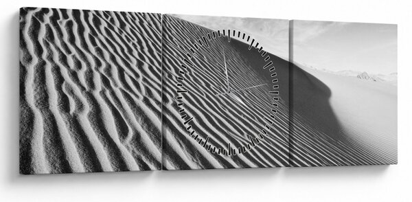 Tablou - Dună de nisip (cu ceas) (90x30 cm)