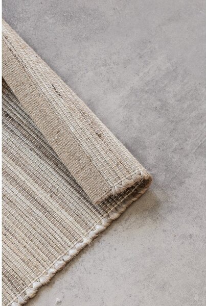 Covor tip traversă în culoare naturală deschisă reversibil/țesut manual din amestec de iută 80x200 cm Handloom – Hanse Home