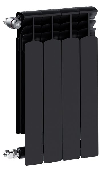 KFA Armatura G600F calorifer de cameră 67.2x32.2 cm podłączenie lateral negru 772-040-81